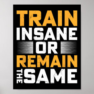 Poster Comboio Insano Ou Permanecer Igual