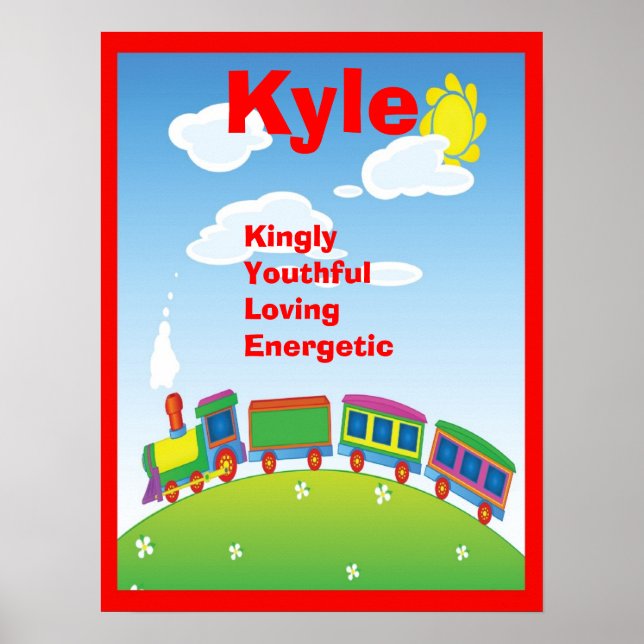 Poster Comboios Ferroviários De Comboio Qualquer Porta De (Frente)