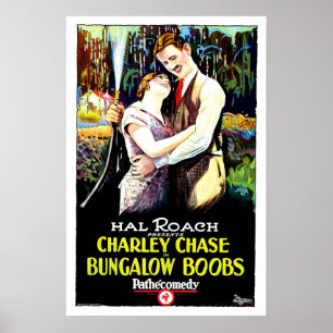 Poster Comédia de Hal Roach do cartaz de filme do vintag