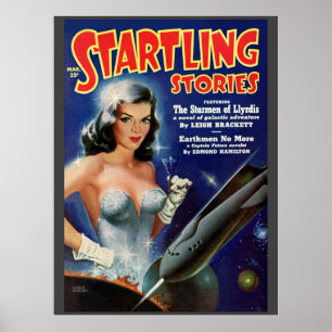 Pôster Comédia de pasta "Startling Stories"