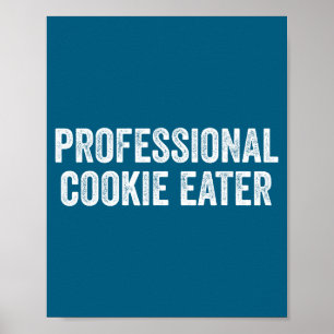 Poster Comedor de Biscoito Profissional Dito Engraçado Sa
