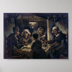 Poster Comedores de Batata   Van Gogh  