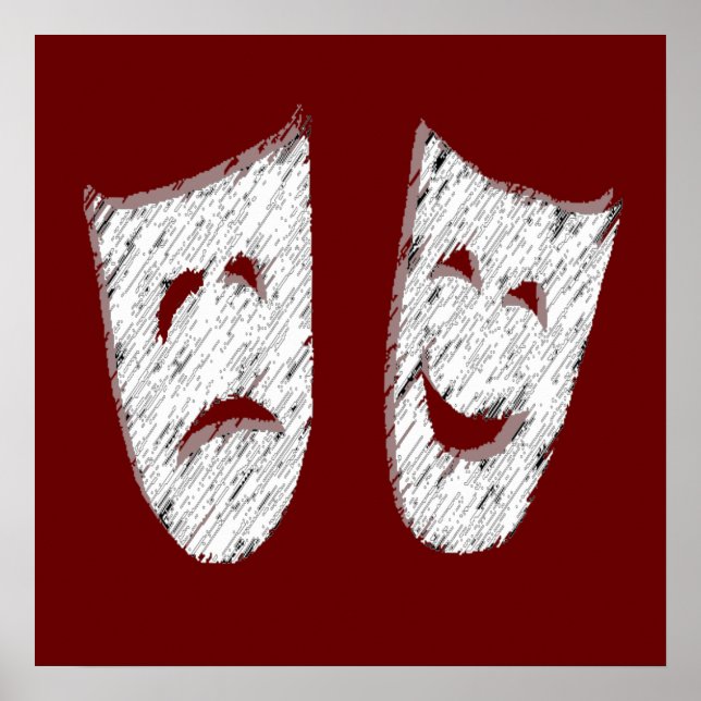 Pôster Comedy Tragedy (Frente)