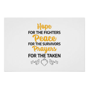 Pôster comemorativa do dia do cancer do mundo