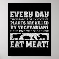 Comer Animais É Uma Camisa Estranha Plano Do Dia M