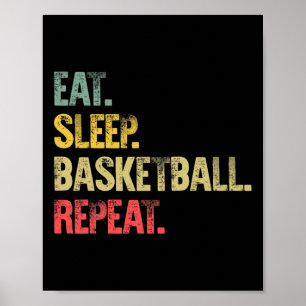 Poster Comer Dormir Repetir Camisa Presente Comer Dormir