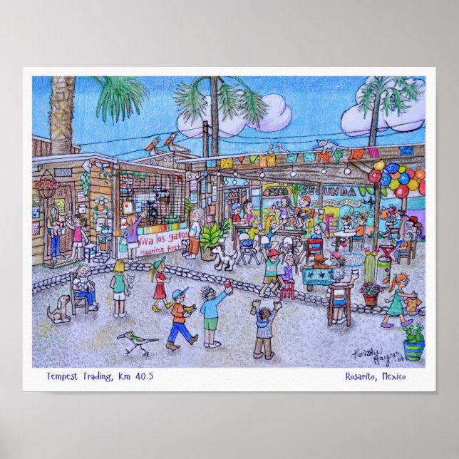 Poster Comércio Tempestade  (Frente)