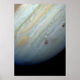 Pôster Comet P: Shoemaker Levy 9 Bombards Júpiter