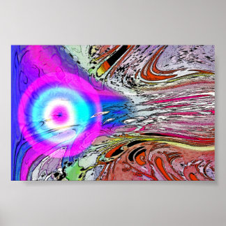 Pôster Cometa brilhante