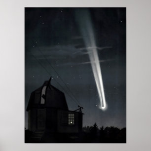 Poster Cometa do Excelente de 1881