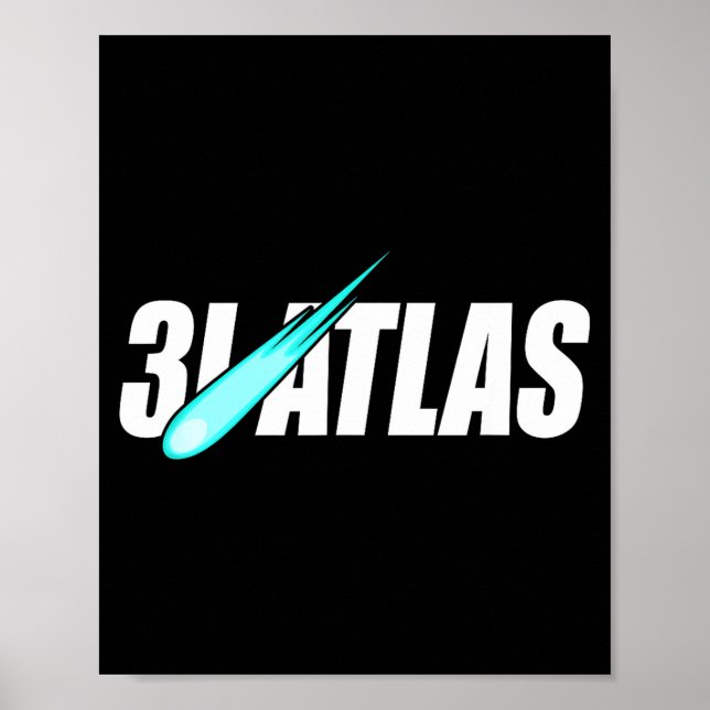 Poster Cometa interestelar 3i_atlas (Frente)