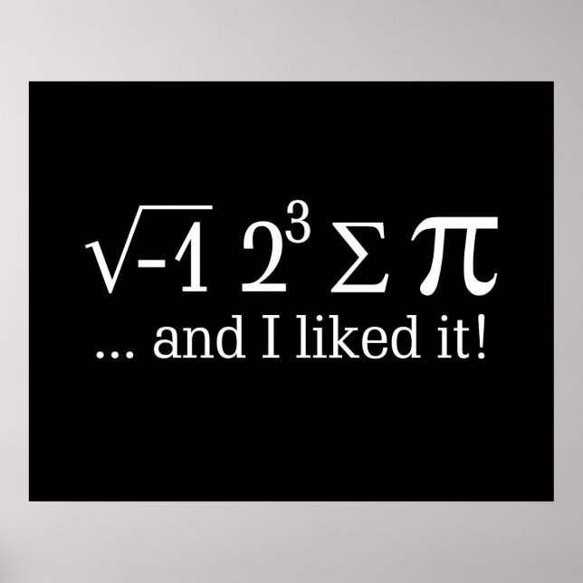 Pôster Comi torta e gostei. (Frente)