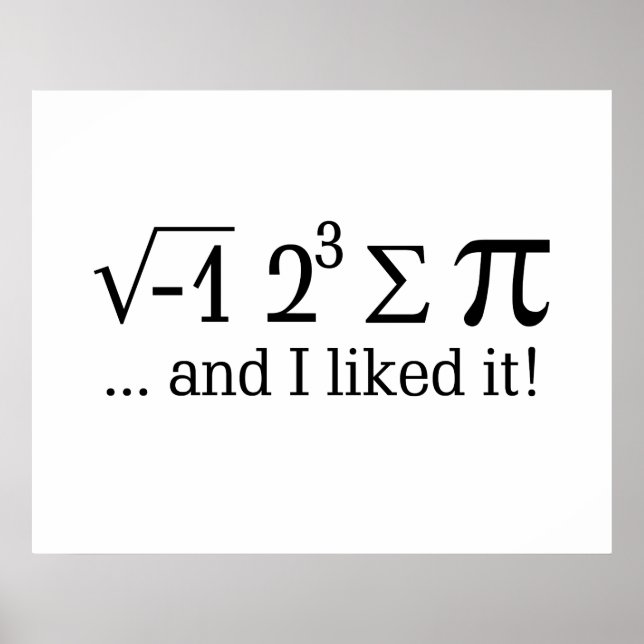 Poster Comi torta e gostei dela Tipografia (Frente)