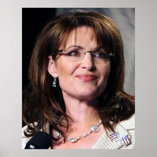 Poster Comício de Sarah Palin Chambliss de Tamanho Coloss (Frente)