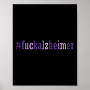 Poster Cômico Heimerheimer Apoio Conscientização da Doenç
