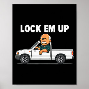 Poster Cômico Trancar Em Propriedade Privada