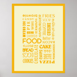 Pôster Comida