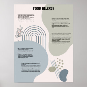 Poster Comida de Alferia para o hospital