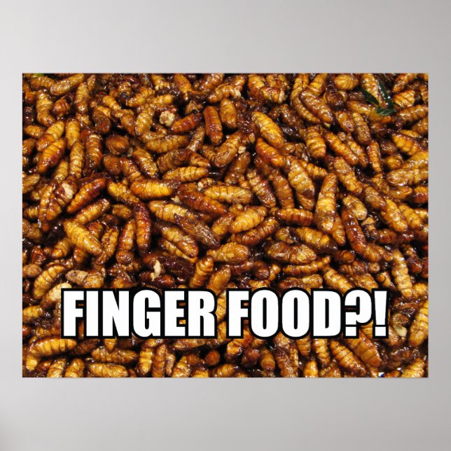 POSTER COMIDA DE DEDO?! MEME (Frente)
