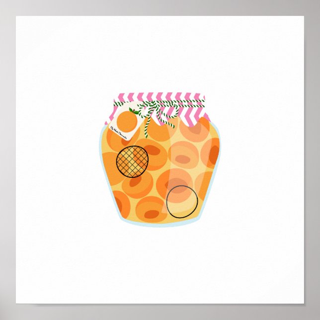 Poster Comida de latas - Damas (Frente)