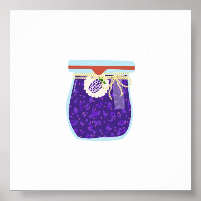 Poster Comida de latas - Emperramento de Blackberry (Frente)