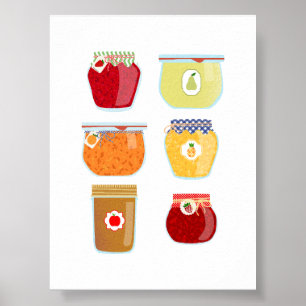 Poster Comida de latas - Emperramentos mistos