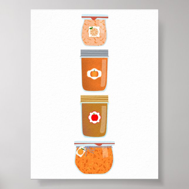 Poster Comida de latas - Emperramentos mistos (Frente)