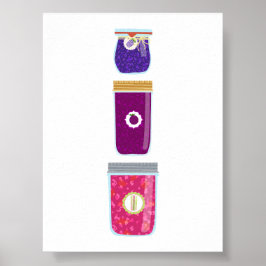 Poster Comida de latas - Emperramentos mistos