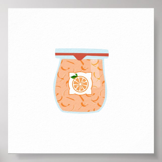 Poster Comida de latas - Marmalade (Frente)