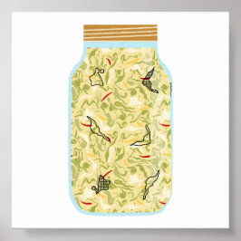 Poster Comida de latas - Sauerkraut