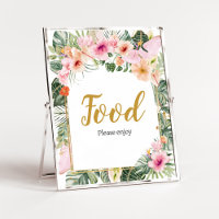 Comida Tropical Floral Aloha