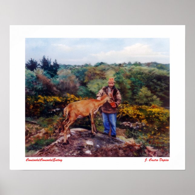 Poster Comiendo/Comendo/Comendo (Frente)