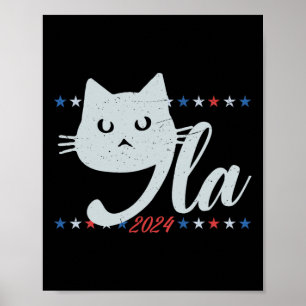 Poster Comma La Kamala Harris Para As Eleições De 2024
