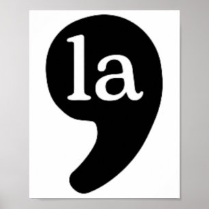 Poster Comma La Kamala Harris Para Presidente 2024