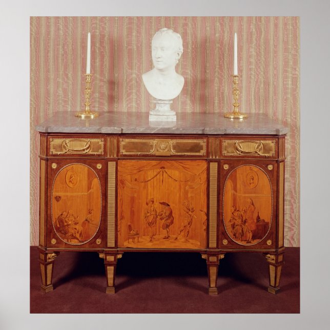 Pôster Commode, 1776-79 (Frente)