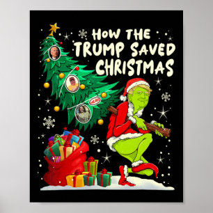 Poster Como A Batida Salvou O Natal Engraçado Trum