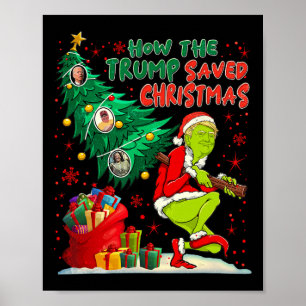 Poster Como A Batida Salvou O Natal Engraçado Trum