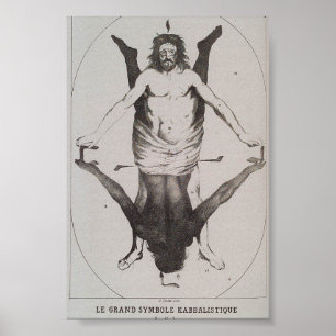 Poster Como Acima, Abaixo Da Ilustração