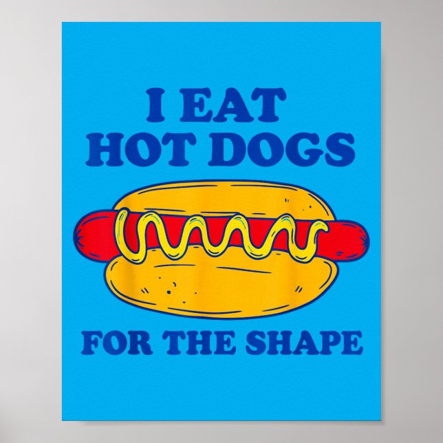 Poster Como Cachorros Quentes Pela Forma (Frente)