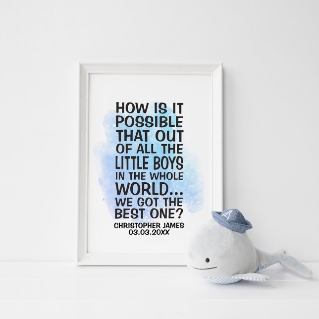 Poster Como é possível que dentre todos os meninos pequen (Criador carregado)