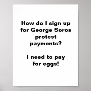 Poster Como eu me inscrevo para os pagamentos de protesto