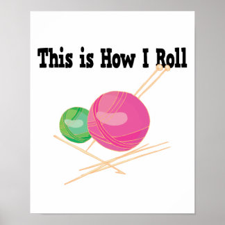 Poster Como eu Roll Yarn