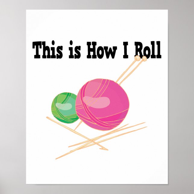 Poster Como eu Roll Yarn (Frente)