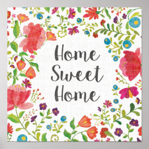 Poster Como Frida V Home Sweet Home