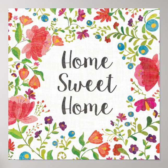 Poster Como Frida V | Home Sweet Home (Frente)