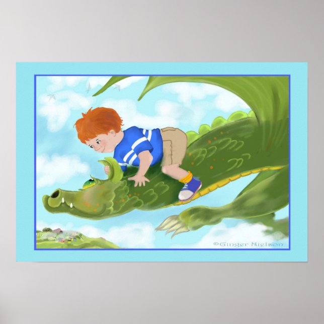 Pôster Como montar um Dragão - 101 (Frente)