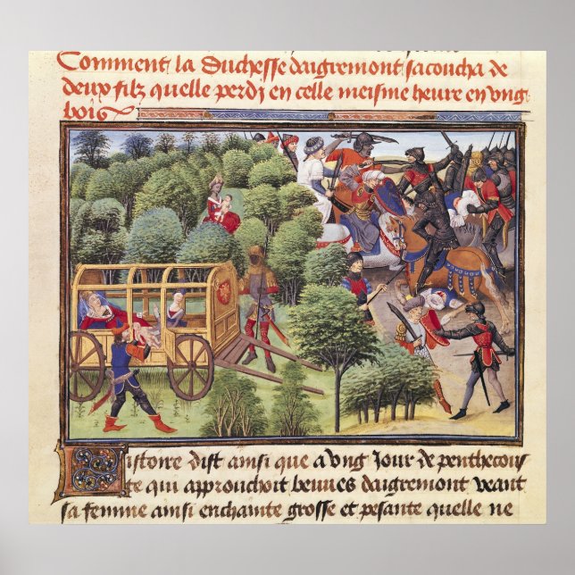 Poster Como nasceu a Duquesa de Aigremont (Frente)