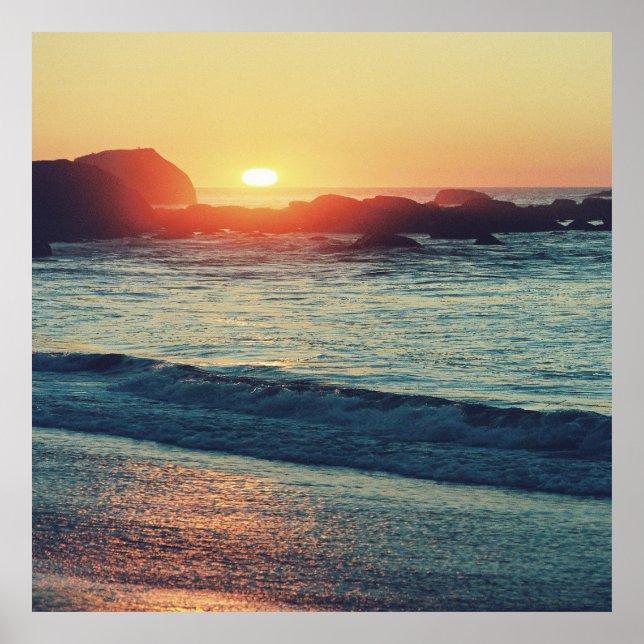 Poster Como o Sol se põe...... (Frente)