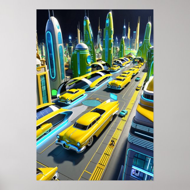 Poster Como pode ser o futuro (Frente)