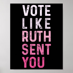 Poster Como Ruth Mandou Você Dizer Mulheres Americanas En